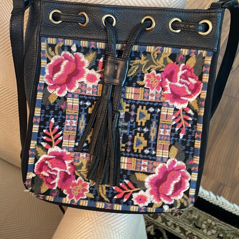 Multi colored purse